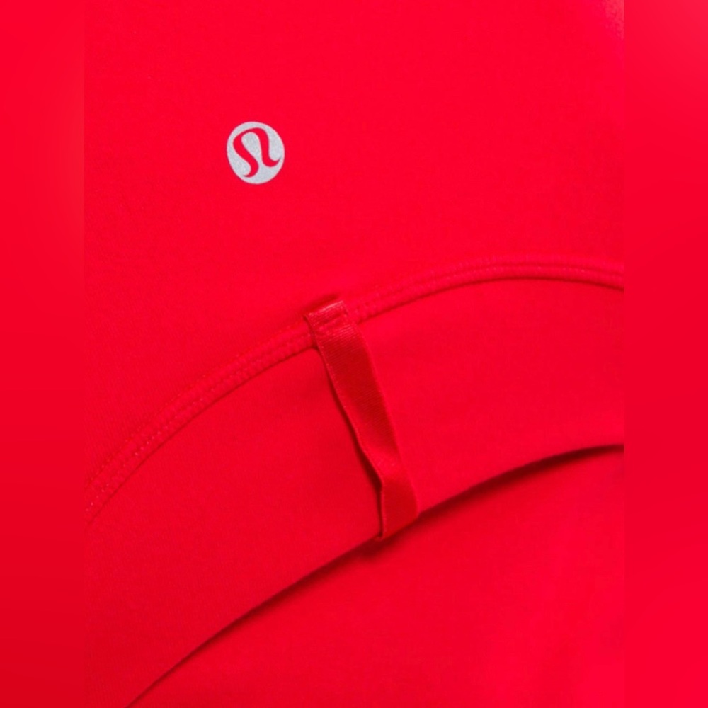 LN!🍒LULULEMON sz 10 Classic DEFINE Jacket CURRANT RED Bright Red *LUON - Picture 9 of 9